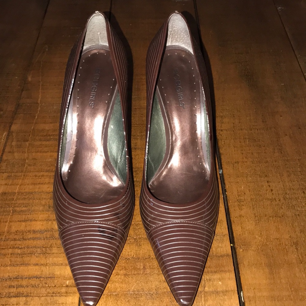 #BCBG #Stencil Brown Pumps